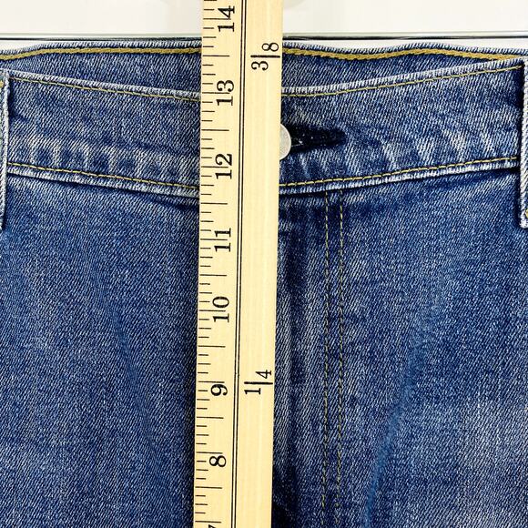 Levis 505 Men's Relaxed Jeans Actual Size 42W x 31L Blue Straight Leg - Picture 11 of 13
